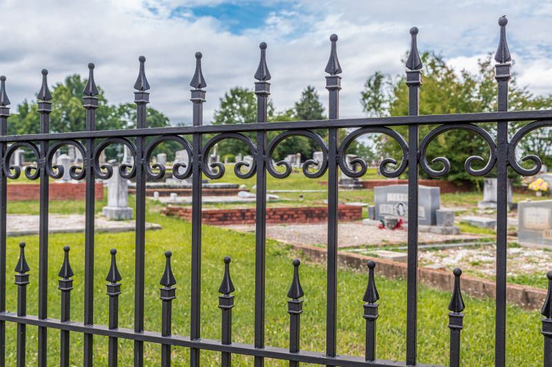 Cemetery Fence Installation