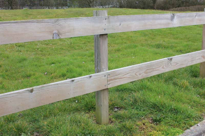 Fence Post Repair detail